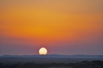 zachód słońca przed Najran

