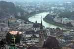 Widok na Salzburg
