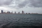widok na centrum Manamy z Muharraq
