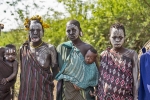 Mursi village
