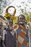 Mursi village
