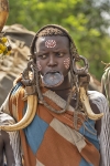 Mursi village
