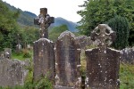kilkusetletni cmentarz, Góry Wicklow
