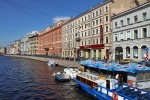 Sankt Petersburg - jeden z licznych kanałów
