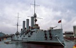 Sankt Petersburg - krążownik Aurora
