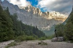 karabiczyk w hodzie zmarym podczas wspinaczki na Triglav
