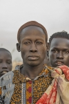 plemi Dinka w okolicach Dor - wieczr
