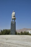 Wielki pomnik Lenina w Khojand
