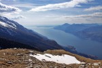 Jezioro Garda, widok z Monte Baldo

