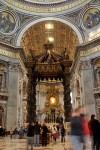 wnętrze Bazyliki św. Piotra

